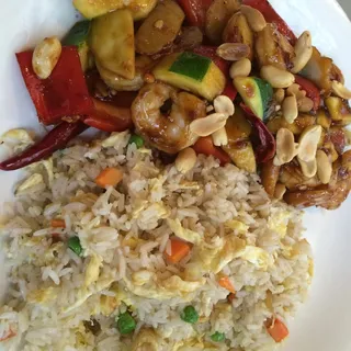 Kung Pao Prawns Lunch Special