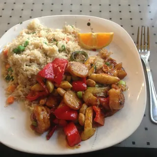 Kung Pao Prawns