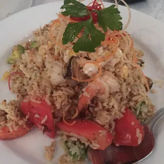 OCEAN AVOCADO FRIED RICE