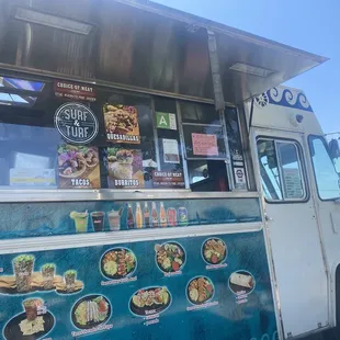 Food truck menu