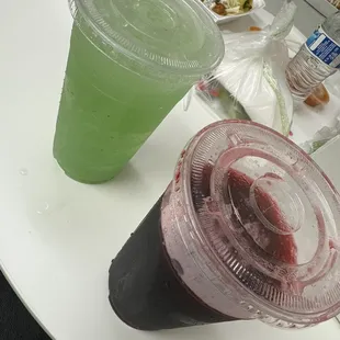 Cucumber drink, Hibiscus drink