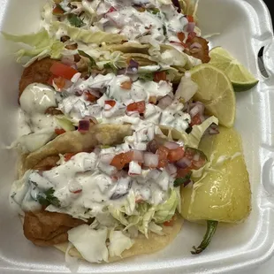 Fish tacos