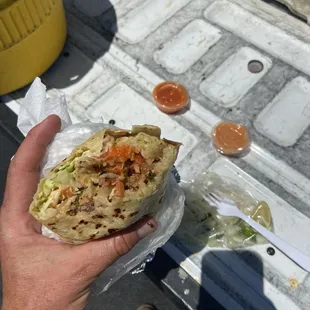 Surf and Turf Burrito