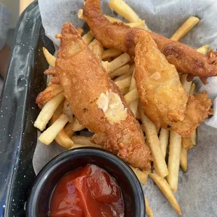 Kids fish &amp; fries meal