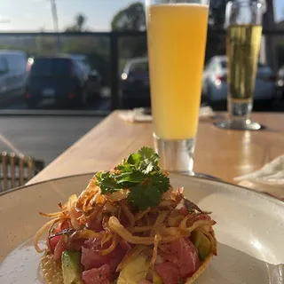 Tuna Tostada