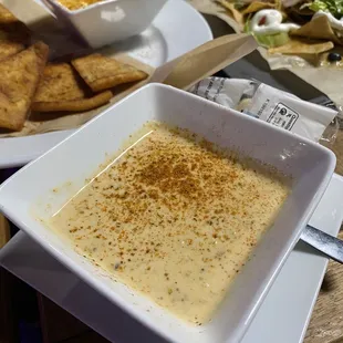 Creamy She Crab soup (extremely salty!!!)