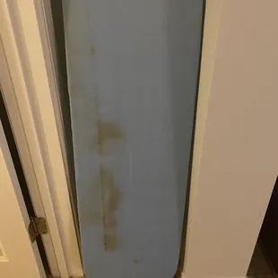 Filthy ironing board!