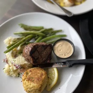 steak, food