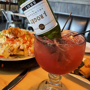 Strawberry Lovin&apos; and Seafood Nachos