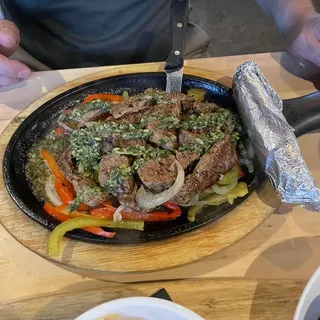 Chimichurri Fajitas