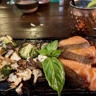 The salmon was phenomenal; highly recommend!