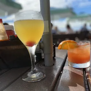 Pineapple mimosa and orange you jealous