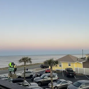 Rooftop bar view
