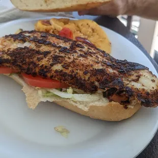 Blackened Fish Sandwich