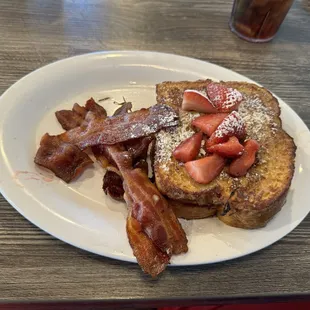 Stuffed French toast.