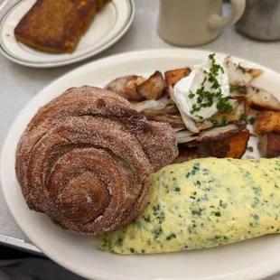 Fresh Herb and Cheese Omelette
