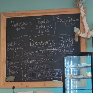 Desserts &amp; Libations