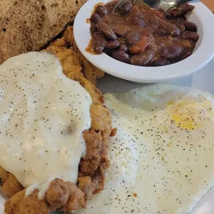 Country Steak and Eggs