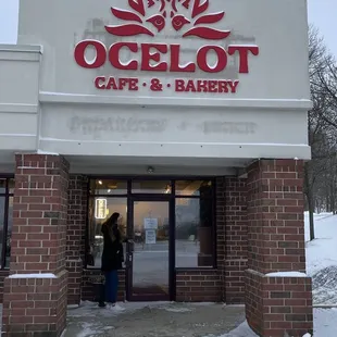 Front of the building