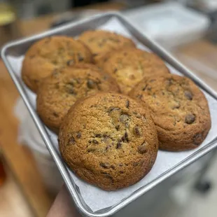 Dark Chocolate Chunk Cookies
