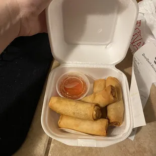 Veggie egg roll