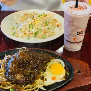 a person eating a meal