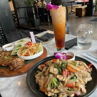 Drunk noodles and crying Tiger.