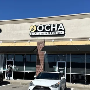 Outside
