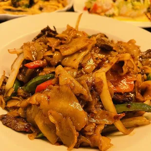 a plate of food