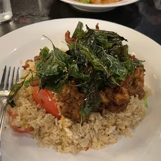 Thai Herbal Chicken Fried Rice