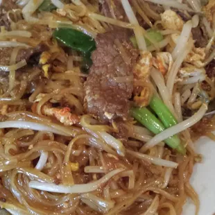 Beef Pad Thai
