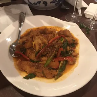 Deep Fried Catfish with Spicy Sauce