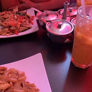 Kai Kau Noodles (Pan Fried Rice Noodle)