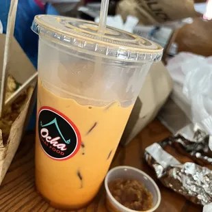 Thai tea, good size for the price!