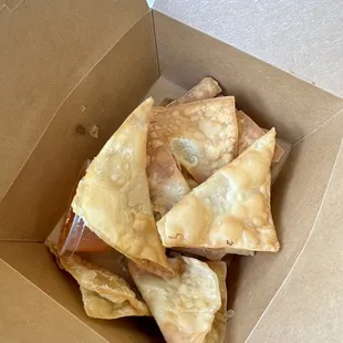 Pork wontons
