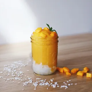 Mango Sticky Rice Smoothie