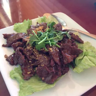 Beef with Garlic Sauce