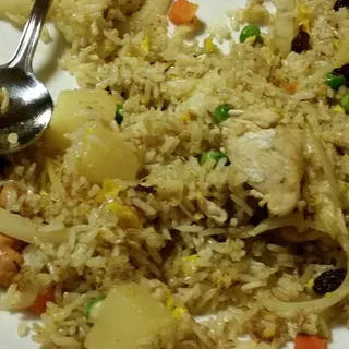 Pineapple Fried Rice with Chicken