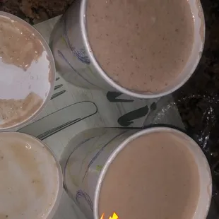 Oatmeal with peanut large porridge and harmony corn large porridge !!FRIDAYS ONLY!!