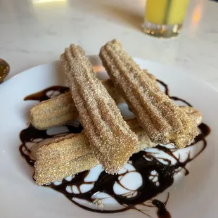 Churros con Chocolate