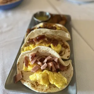 Ham taco