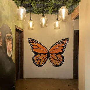 interior, sushi and sashimi