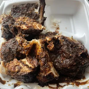 Jerk Chicken on Steamed White Rice