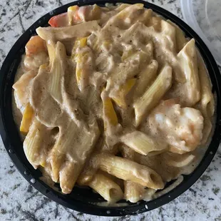 Rasta Pasta w Shrimp