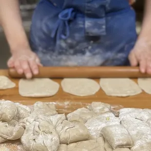 Cuernitos y elotes in the making !