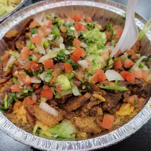 Al pastor burrito bowl