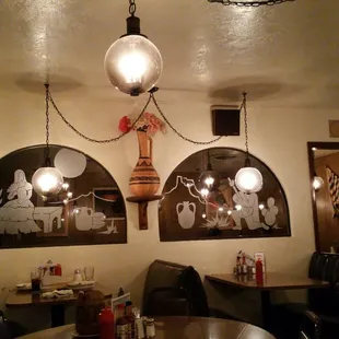 interior, sushi and sashimi