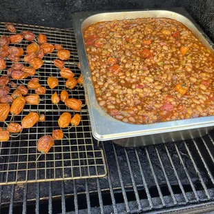 Barbecue baked beans