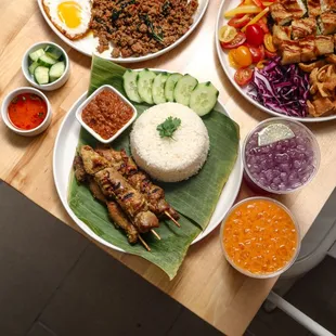 Satay (Chicken) Rice bowl