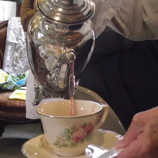 Pink tea for Mother's Day